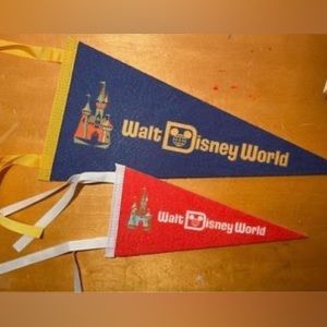 Walt disney World 50th anniversary pennants collectible